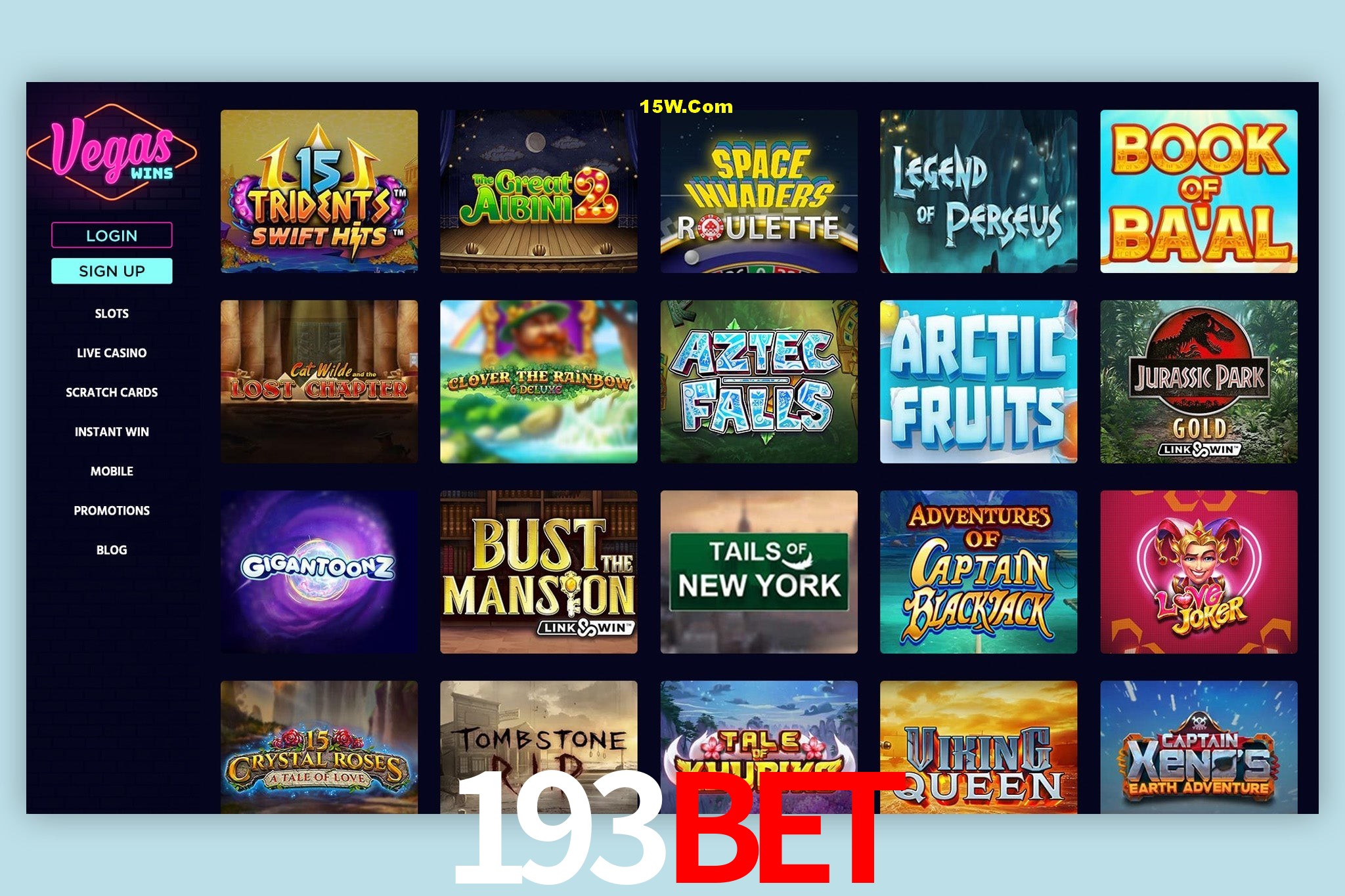 Account Benefits 193Bet
